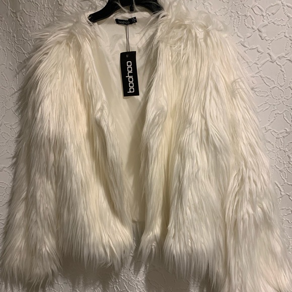 Boohoo Jackets & Blazers - White fur coat Boohoo Jackets & Blazers - White fur coat